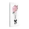 Stupell Industries Soft Pink Spring Bouquet Glam Fashion Bow, 13" x 19" - 3 of 4