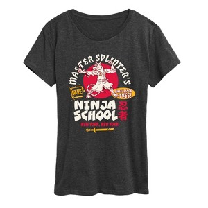 Women's - Teenage Mutant Ninja Turtles - Master Splinters School Short Sleeve Graphic T-Shirt - 1 of 4