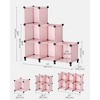 SONGMICS DIY Cube Storage Organizer Shelf Cabinet Bookshelf Bookcase - 4 of 4