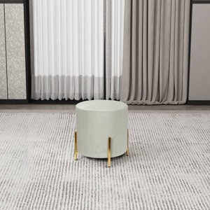 Brassex Ashanti Ottoman Gray - 1 of 4