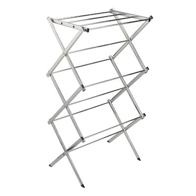 Folding Steel Drying Rack White - Brightroom™