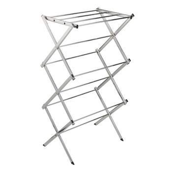Rubber Wood And Stainless Steel Drying Rack - Brightroom™ : Target
