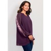 Avenue Double Layered Poet Blouse - 3 of 3