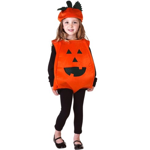 Halloweencostumes.com Toddler Orange Pumpkin Costume : Target