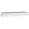 vidaXL 4-Panel Rabbit Cage Animal Playpen - Outdoor Galvanized Iron Enclosure - Silver, 170.5"x42.9"x21.3" - 4 of 4