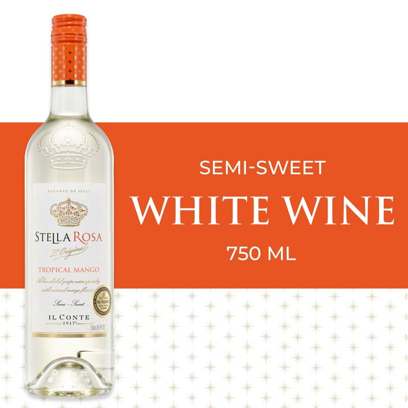 Stella Rosa Tropical Mango White Wine - 750ml Bottle, 3 of 14