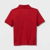 Toddler Boys' Short Sleeve Interlock Uniform Polo Shirt - Cat & Jack™ - 2 of 3