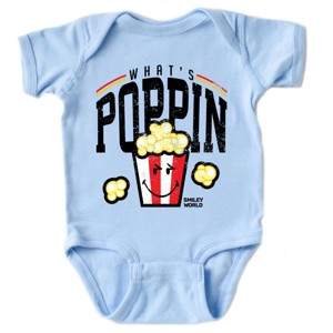 The Juniper Shop SmileyWorld What's Poppin Baby Short Sleeve Bodysuit - 1 of 4