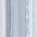 white/navy tufted stripe
