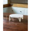 Mela Artisans Handcrafted Marble & Wood Cake Stands-Elegant Dessert and Serving Display - 3 of 4