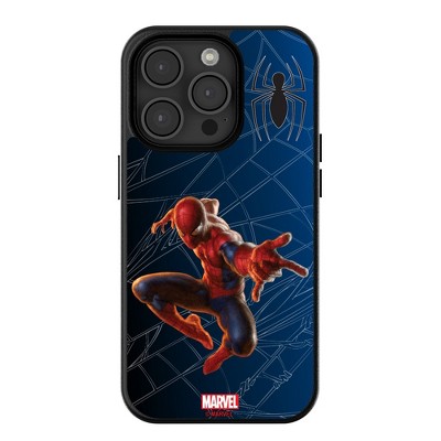 Keyscaper Marvel Spider-Man MechLine MagSafe Compatible Cell Phone Case for Apple iPhone