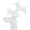 vidaXL Reindeer Christmas Decoration Cold white Acrylic - 4 of 4
