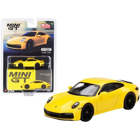 Porsche 911 (992) Carrera 4s Racing Yellow Limited Edition To 3000 Pcs  Worldwide 1/64 Diecast Model Car By True Scale Miniatures : Target