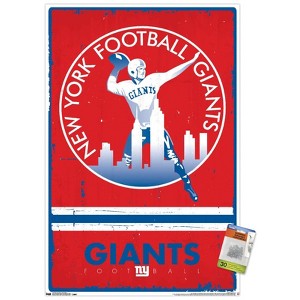 Trends International NFL New York Giants - Retro Logo 15 Unframed Wall Poster Prints - 1 of 4