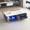 Modern Coffee Table, for Living Room, Multiple Color Schemes - 3 of 4