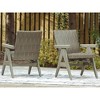 Signature Design by Ashley Haven Retreat Rocking Arm Chairs with All-Weather Frame and Foam Cushions, Set of 2, Beige - 2 of 4