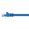 Monoprice Cat6 Ethernet Patch Cable - 1 Feet - Blue | Network Internet Cord - RJ45, Stranded, 550Mhz, UTP, Pure Bare Copper Wire, 24AWG - image 2 of 4