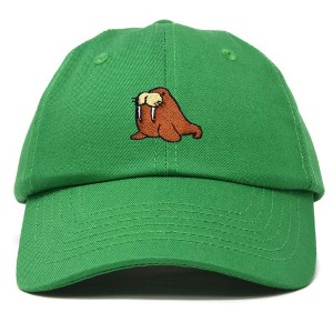 Dalix Walrus Cap Embroidered Mens Cotton Dad Hat Baseball Hat - 1 of 4