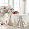 Monique Unicorn Kids' Pillow - Homthreads: Modern Plush Novelty Throw for Kids Bed, White, 18"x18" - 3 of 4