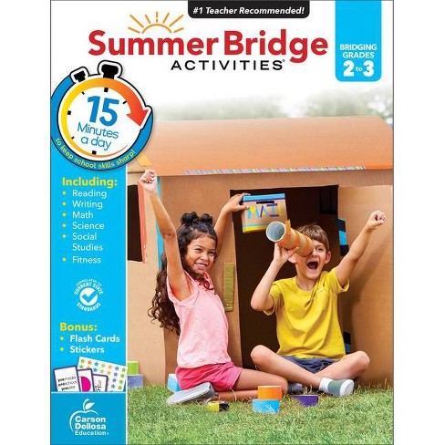 Summer Bridge Activities Grades 2–3 - by CARSON-DELLOSA PUBLISHING LLC (Paperback) - image 1 of 4