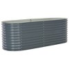 vidaXL Garden Raised Bed Outdoor Backyard Herb Flower Box Planter DIY Vegetable Pot Growing Container 94.5 - 3 of 4