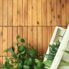 Courtyard Casual Acacia Deck Tiles in Teak Color Straight Boards Pack of 9 - 2 of 4