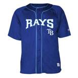 MLB Tampa Bay Rays Men's Button-Down Jersey