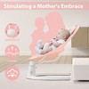 Napei Electric Baby Swing for Infants and Toddlers,with Bluetooth Music , 2 Seat Position,
5 Swing Angles with Gentle Speed - 4 of 4