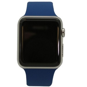 Olivia Pratt Solid Silicone Apple Watch Band Medium to Large Size Wrist M/L only.  Made for 6.5 to 8.5 inch Wrists. - 1 of 4