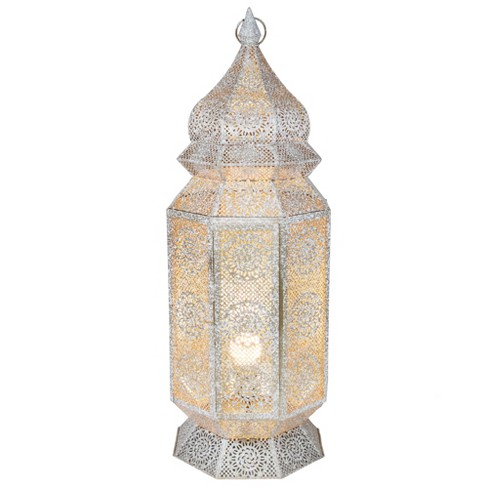 Gold moroccan deals floor lamp