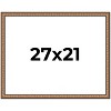 PosterPalooza | Slim Profile Gold Picture Frame - UV Acrylic, Backing Board, Hanging Hardware Included - 2 of 4