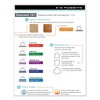 ES Robbins EverLife Light Use Chair Mat for Flat to Low Pile Carpet, Rectangular, 46 x 60, Clear - 4 of 4