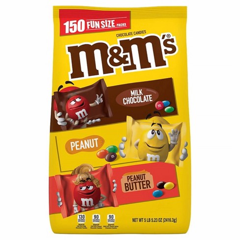M&m's Fun Size Chocolate Variety Mix - 85.23oz/150ct : Target