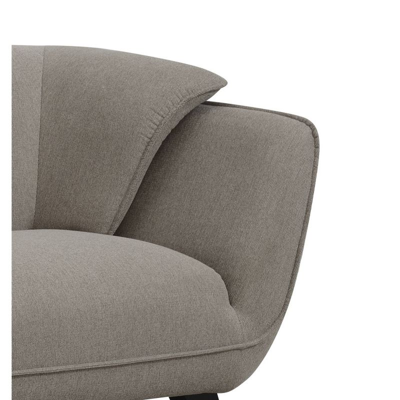 86&#34; Nayeli Sofa Brown Linen - Acme Furniture, 3 of 10