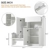 2-in-1 Shoe Cabinet Bench with Cushion,51" Modern Entryway Organizer with Arched Doors and Adjustable Shelves for Hallway-Baofuwish - 4 of 4