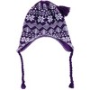 CTM Women's Heavy Knit Winter Pattern Peruvian Hat - 3 of 4
