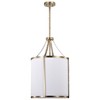 Nuvo Lighting Easton 3 - Light Pendant in  Burnished Brass - 3 of 4
