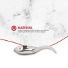 Stainless Steel Spoon Rest, Kitchen Spoon Utensil Holder, Dishwasher Safe, Silver - 4 of 4