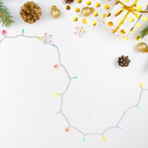 Northlight 100ct Mini LED String Lights Multi-Color - 33' White Wire - 1 of 4