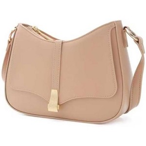 Crescent Shoulder Bag for Women, Vintage Retro Vegan Leather Clutch Crossbody Bags Handbag - 1 of 4