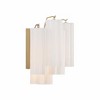 Crystorama Lighting Addis 2 - Light Sconce in  Aged Brass - 2 of 3