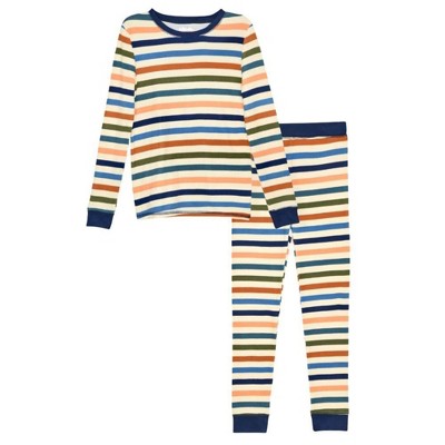 Sleep On It Boys 2-Piece Super Soft Jersey Long Sleeve Snug-Fit Pajama Set