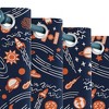 Deconovo Kids Blackout Curtains – 2 Panels Space Adventure Print - 4 of 4