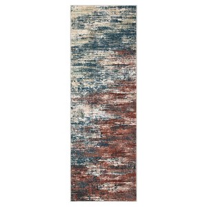 Modern Abstract Living Room Area Rug for Home Decor, Large Soft Non Slip Washable Carpet for Bedroom Dining Room - 1 of 4