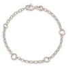 Black Bow Jewelry Children's Sterling Silver Fancy Link Chain Bracelet, 5-6 Inch - 3 of 4