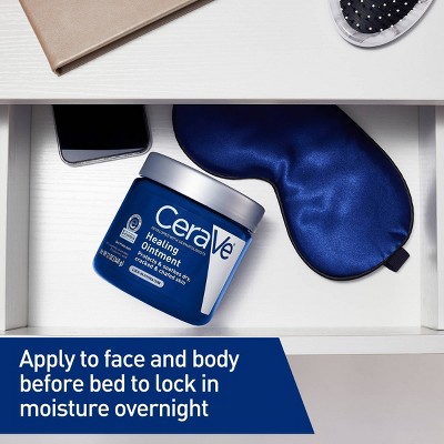 CeraVe Healing Ointment Skin Protectant, Soothes Dry, Cracked and Chafed Skin, Non-Greasy Unscented - 12oz, 5 of 18