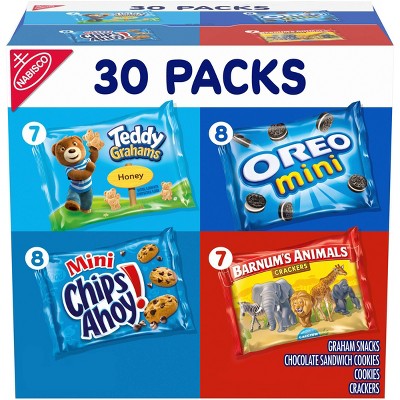 Nabisco Team Favorites Variety Pack - 30ct