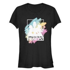 Juniors Womens Disney Princesses Can't Stop this Princess T-Shirt - 1 of 3