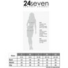 24seven Comfort Apparel Classic Long Sleeve Flared Mini Dress - 4 of 4