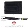 Alpine Swiss Harper Mens RFID Slim Money Clip Front Pocket Wallet Minimalist Leather ID Card Holder - 3 of 4